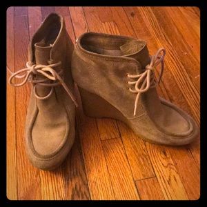 Michael Kors suede bootie